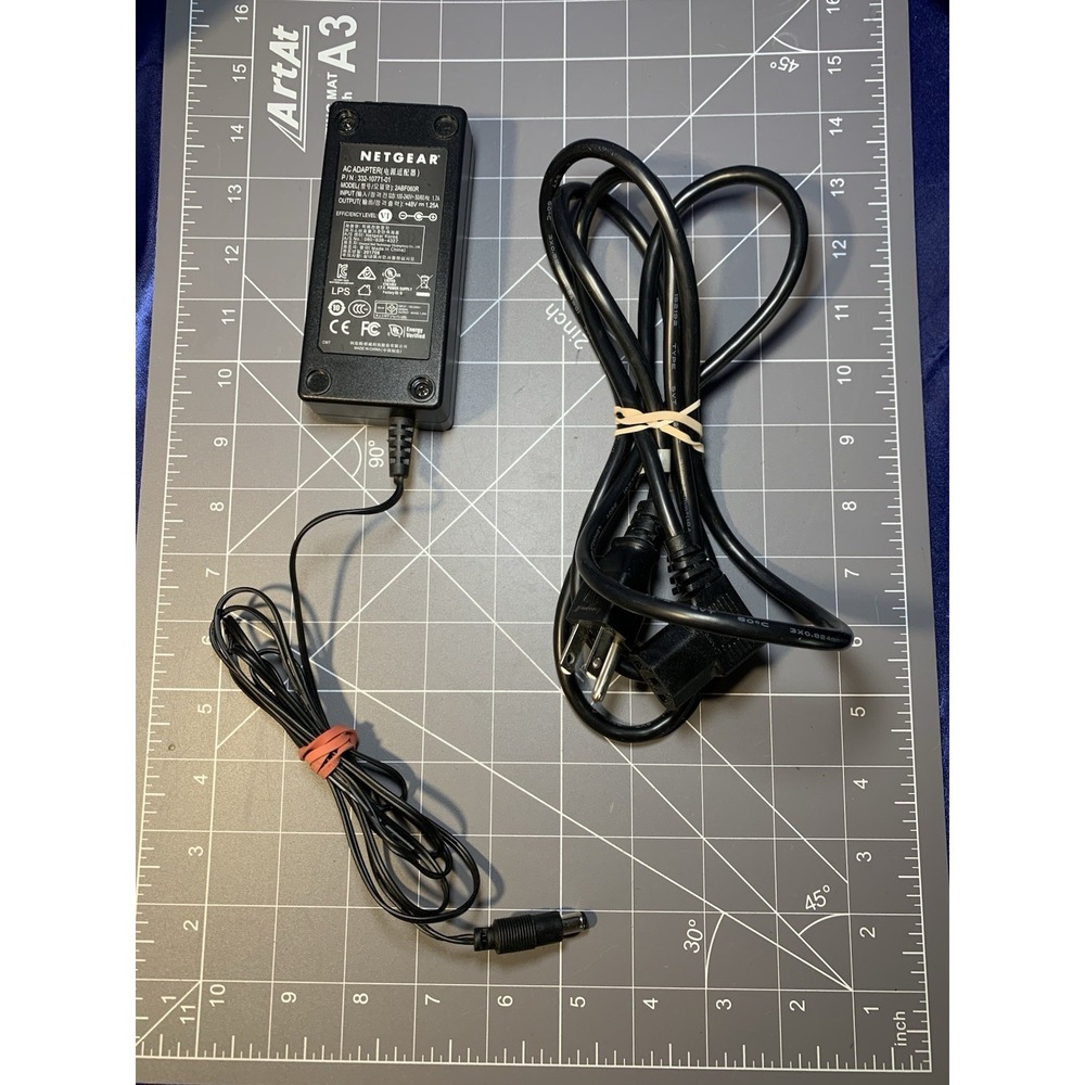 AC DC Adapter Charger For Netgear 48V 1.25A 2ABF060R 332-10771-01 Power Supply